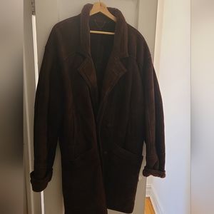 Men's Shearling Winter Coat